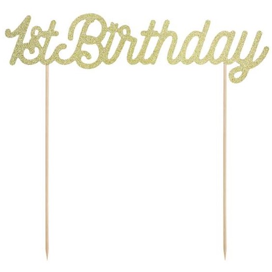 cake-topper-1st-birthday-oro-glitter-1pz