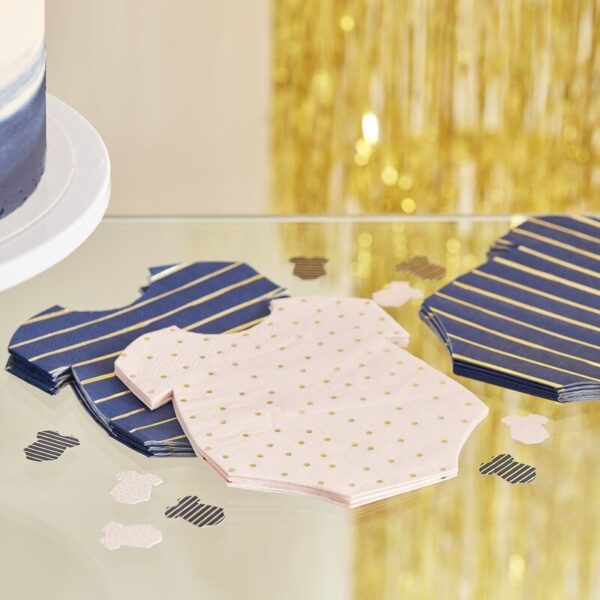 gr-105_gold_foiled_pink_and_navy_baby_grow_shaped_napkins-min