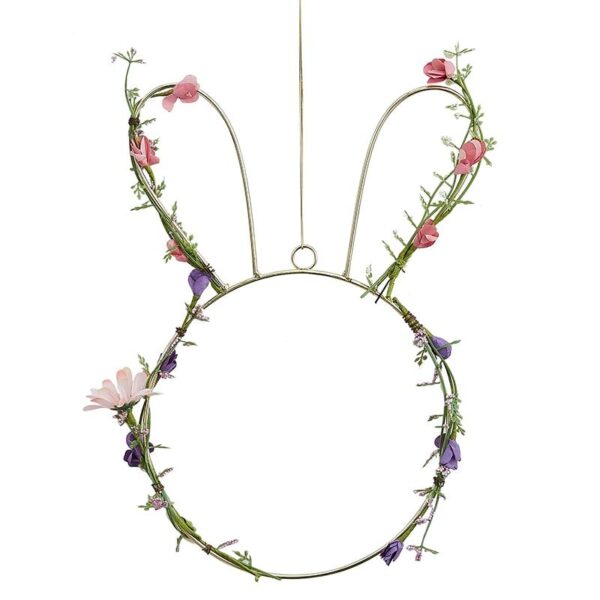 hop-117_-_gold_wire_bunny_shaped_wreath_with_foliage_-_cut_out-min