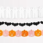 Box Halloween Zucca Rosa e Pipistrelli