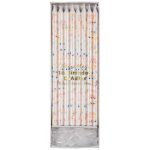 24 Candeline Bianche con Dettagli Multicolor