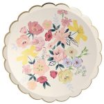 8 Piattini English Garden