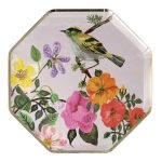 8 Piattini Giardino Floreale