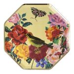 8 Piattini Giardino Floreale