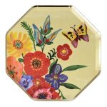 8 Piattini Giardino Floreale