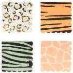 16 Tovaglioli Safari