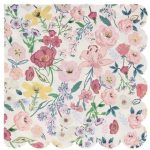 16 Tovaglioli Piccoli English Garden
