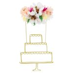 Cake Topper Fiori