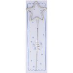 Candelina Stella Argento Scintillante