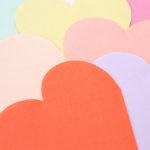 20 Tovaglioli Cuori Pastello