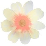 8 Piatti Fiori Colori Misti