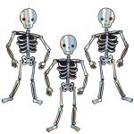 Box Halloween Scheletri