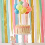 Balloon Cake Topper Arcobaleno
