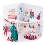 Calendario dell'Avvento Casetta di Carta