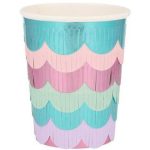 8 Bicchieri Mermaid con Frange