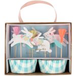 Cupcakes Kit Coniglietti e Fiori