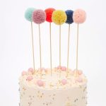 Cake Topper Pom Pom