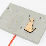 Calendario dell'Avvento Cagnolini in Legno