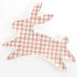 2 Piatti/Vassoi Coniglietti in Porcellana