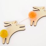 Festone Coniglietti in Legno