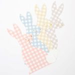 16 Tovaglioli Coniglietti Pastello