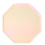 8 Piattini Iridescenti