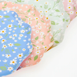 12 Piatti Pastello con Margherite