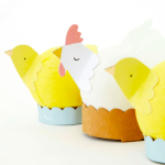 3 Palline con Sorpresa - Gallina e Pulcini