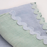 4 Tovaglioli Pastello Rosa, Pesca, Azzurro e Verde Menta