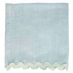 4 Tovaglioli Pastello Rosa, Pesca, Azzurro e Verde Menta