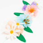 Festone Conigli e Fiori