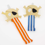 4 Fischietti Teschi Pirati