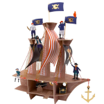 Centrotavola Nave dei Pirati