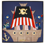 Centrotavola Nave dei Pirati