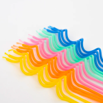 20 Candeline Ondulate Multicolor