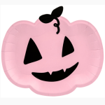 Box Halloween Zucca Rosa e Pipistrelli