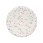 8 Piattini con Macchie Colorate