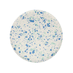 8 Piattini con Macchie Colorate