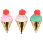 3 Palline con Sorpresa - Gelati