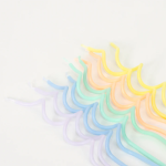 20 Candeline Ondulate Pastello