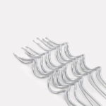 20 Candeline Ondulate Argento