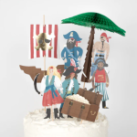 Cake Topper Pirati e Palme