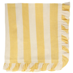 4 Tovaglioli a Righe Blu, Rosa, Verde Menta e Giallo