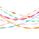 Strisce Decorative Arcobaleno e Oro