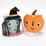 8 Bicchieri Halloween Vintage