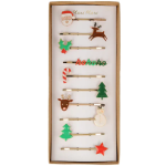 10 Fermagli per Capelli Natale