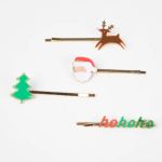 10 Fermagli per Capelli Natale