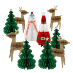 10 Personaggi Natalizi a Nido d'Ape