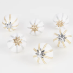 6 Palline con Sorpresa Oro e Argento