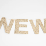 Festone Happy New Year Oro Glitter